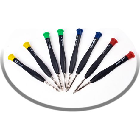 8-in-1 Mini-Taschenreparaturwerkzeug-Schraubendreher-Set aus Chrom-Vanadium-Legierungsstahl für die Reparatur von Uhren und Mobiltelefonen (1/5)