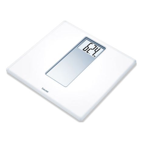 BEURER Personenwaage bis 180kg  XXL LCD-Anzeige weiß PS 160