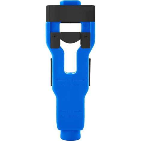 Professionelles Einsteckschloss-Montagewerkzeug für präzises Entfernen von 1-3/4 Zoll und 1-3/8 Zoll dicken Materialien (Blau) (1/5)
