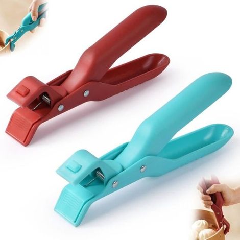 Multi-Purpose Silicone Kitchen Tongs, Anti-Scald Silicone Clip, Anti-Scald Support Clip for Bowl, Non-Slip Bowl Clip (1/5)