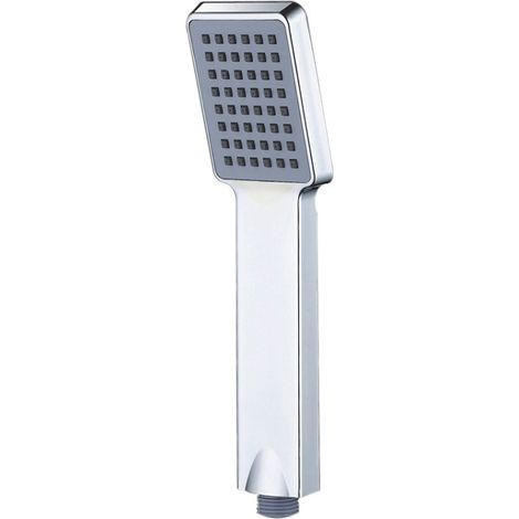 Pommeau de douche carré à haute pression, universel, type pluie, économiseur d'eau pour la salle de bain1 pièce(argent) Oi-FRIS