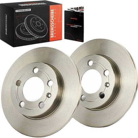 Disques de frein arrière, diamètre 238,9 mm, hauteur 33,4 mm, épaisseur 8,9 mm, diamètre du cercle de boulons 100 mm, nombre de trous 5 (1/5)