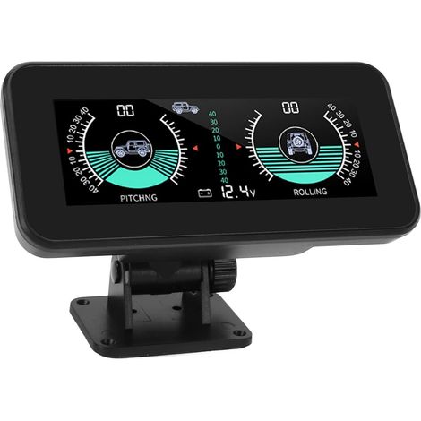 Inclinomètre Numérique pour Voiture - Niveau Intelligent avec Alarme et Écran HD (1/5)