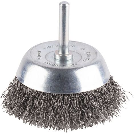 Bosch Brushing PRO Metal clean Cup Brush Straight Shank 70 x 0.3 mm 1609200270