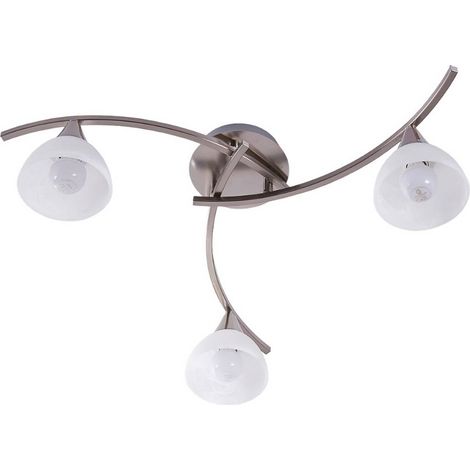 Deckenlampe "Della" aus Glas für Wohnzimmer & Esszimmer von Lindby