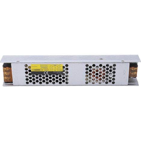 200-W-LED-Netzteil aus leichter Aluminiumlegierung, Konstantspannung, LED-Innentreiber, Wechselstrom 185–264 V, 12 V