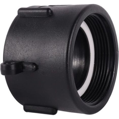 Adaptateur IBC 60 mm Filetage Grossier à 2",Adaptateur Robinet Tuyau Arrosage,Raccord Cuve 1000 litres,pour Vanne Cuve 1000l,Reservoir eau de Pluie,Conteneurdyk- (1/4)
