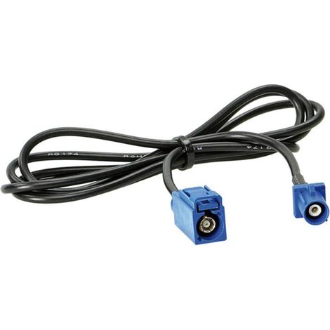 Cordon prolongateur antenne 1m Fakra M F noir