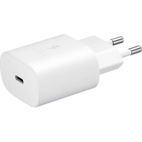 Caricabatterie Rapido Mini Type-c 20W Alimentatore Ricarica Veloce Bianco (1/5)