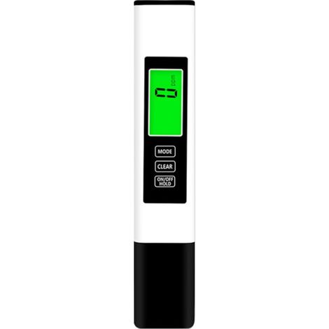TDS Meter, Testeur Eau Potable, 3 en 1 EC TDS Température avec Ecran LCD Test Dureté de l'eau Electronique 0999ppm Moniteur de Qualité d'eau pour Aquarium Piscine Hydroponie