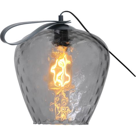 Lampe de table Porto Transporter avec un verre fumé Diamond - 4710-05-40-05-5 (1/2)