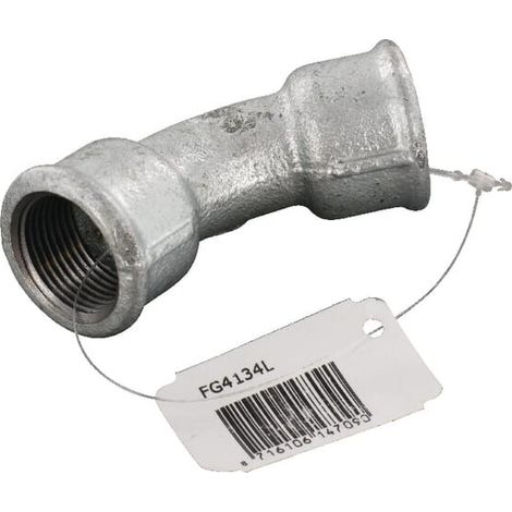 Bogen 45° verz. 2xIG 3/4" UNIVERSAL FG4134L