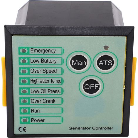 Automatisches Generator-Steuermodul, 8-36V-Überwachungspanel, 2A-Ausgang für Generator und Maschine. (1/5)