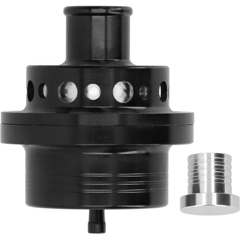 Soupape de décharge universelle 25mm noir compatible Ford Focus RS MK1, Escort Cosworth, Sierra Cosworth (1/5)