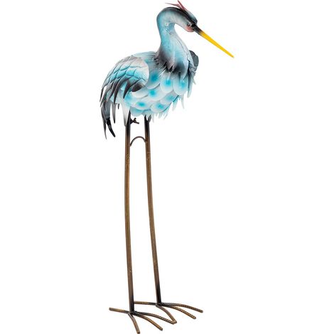 Pájaro decorativo de metal 48.9x24.77x92.08h cm (1/5)
