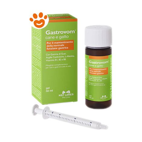 NBF Lanes Dog e Cat Gastrovom Gel  - NBF Lanes Dog e Cat Gastrovom Gel - Confezione da 50 ml