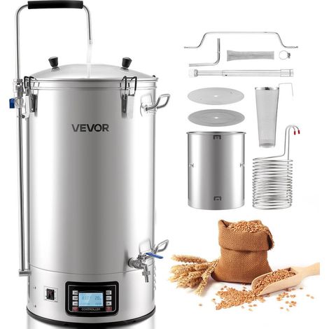 Brassez chez vous avec cette cuve de brassage électrique 60 L, mémoire de recettes, pour brasseur maison (1/5)