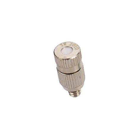 Ugello nebulizzatore, struttura in ottone, applicazioni versatili, 0,1 mm (1/2)