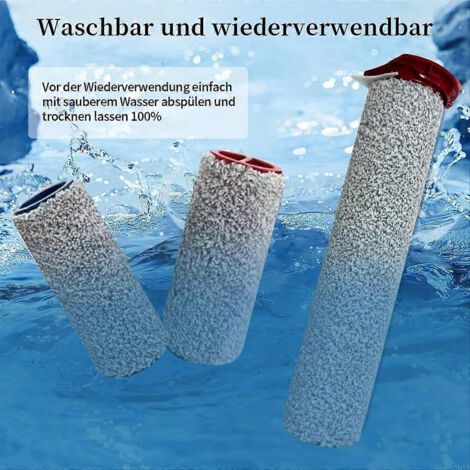 NALOOKAMIC Pièces de rechange pour brosse rotative et filtre HEPA pour aspirateur Roborock Dyad Pro/Dyad Pro Combo (1/4)