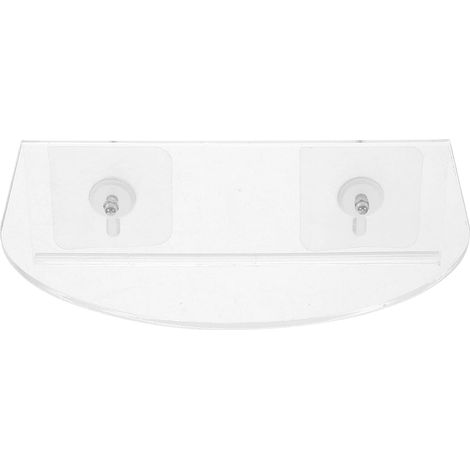 Elegantes kleines Pflanzenregal aus transparentem Acryl mit