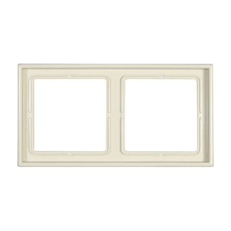 Jung 2fach Rahmen LS 990 Creme-Weiß LS982W 1 St. (1/2)