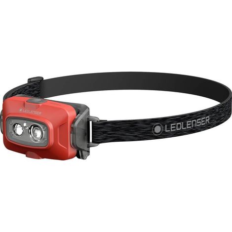 led-lenser HF4R Core linterna frontal roja recargable