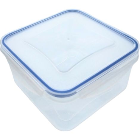 CONTENITORE QUADRO IN PLASTICA 'SUPERLOCK' lt 0,7 - cm 13 x 13 x h.6,9