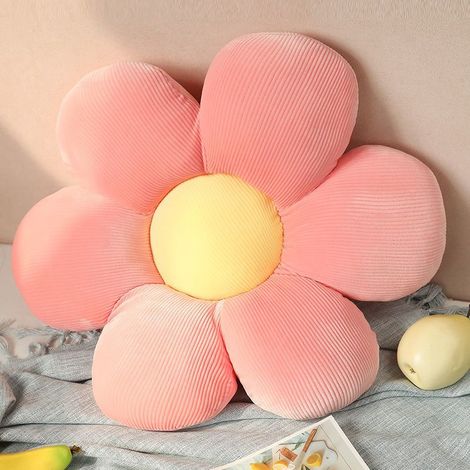 Coussins de Chaise Forme de Fleur, Coussin de Sol Coussin de Siège Confortable Moelleuses Oreiller Tatami pour Jardin Salon Int (1/4)
