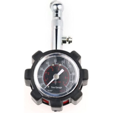 Numérique Manomètre Pneu, Digital Jauge de Pression de Pneus Testeur de Mètre de Jauge de Pression d'Air Pneu de 100PSI pour Voiture Camion Moto (1/4)