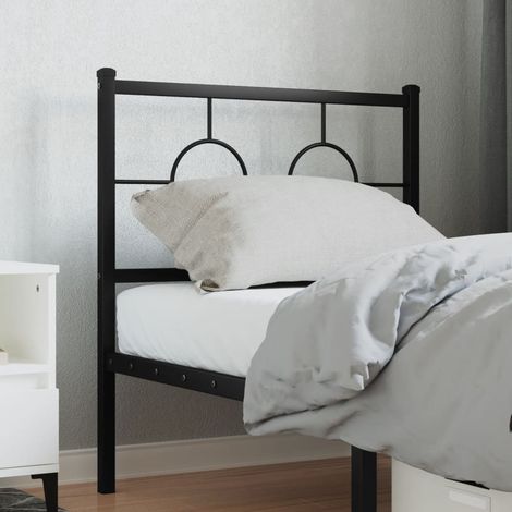 Ersatz-Kopfteil Metall Schwarz 75 cm