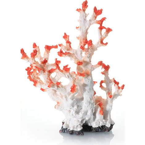 Décoration artificielle pour aquarium : récif corallien en résine. (1/4)