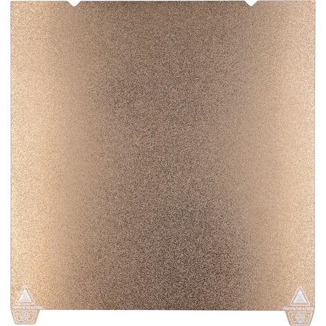 Plaque de construction PEI Double face 315x310mm, plate-forme d'imprimante 3D à forte adhérence avec trou de positionnement de vis pour K1 Maximum (1/5)