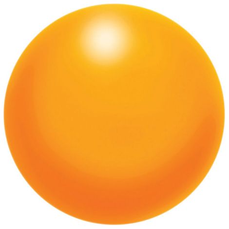 Boule de compression en mousse - balle anti-stress - orange VM708 (1/3)