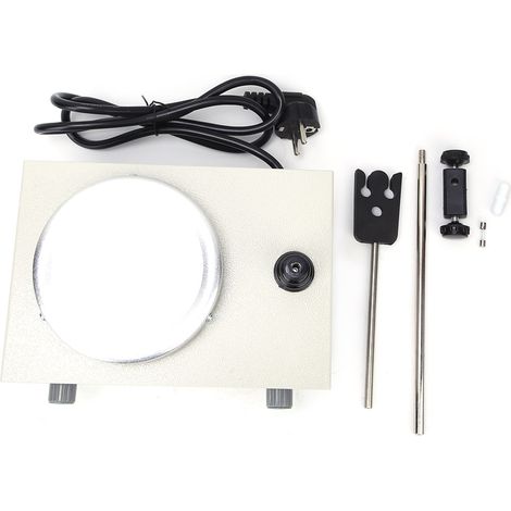 Agitateur Magnétique de Laboratoire Portatif Professionnel 220V EU Prise, Mélangeur à Liquide avec Chauffage Électrique (1/5)