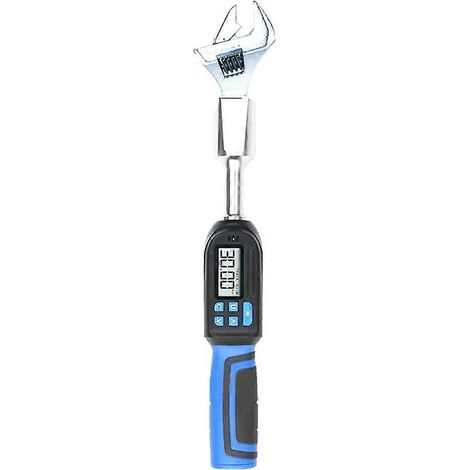 Clé dynamométrique numérique réglable à fourche, 6,8–135 Nm, clé électronique à fourche avec avertisseur sonore et affichage LED - JBMEDIA (1/4)