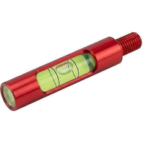 Niveau à bulle en aluminium Berger pour arcs - Outil de tir à l'arc de précision compatible avec les arcs à poulies, léger et portable (1 pièce) WHBYV (1/4)