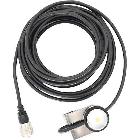 5 m langes NMO-zu-PL259-Mobilfunkantennenkabel mit L-Halterung für HF/VHF/UHF (1/5)