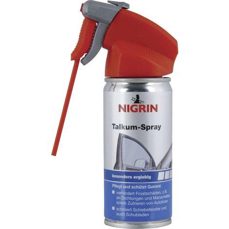 Spray talco nigrin 72255 sin silicona protección frío 100ml (1/3)