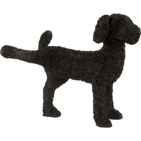 Statuette Chien Déco "Max" 58cm Noir