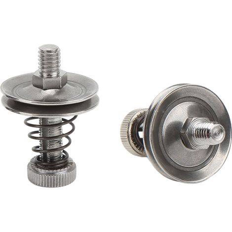 Ensembles de réglage de tension pour machine à coudre (lot de deux), acier inoxydable, 3,5 x 1 cm / 1,4 x 0,4 pouce. (1/5)