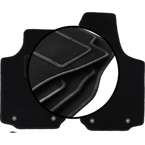 Komplettset Veloursmatten für: Opel Tigra B TwinTop, Cabrio (2003-2008)
