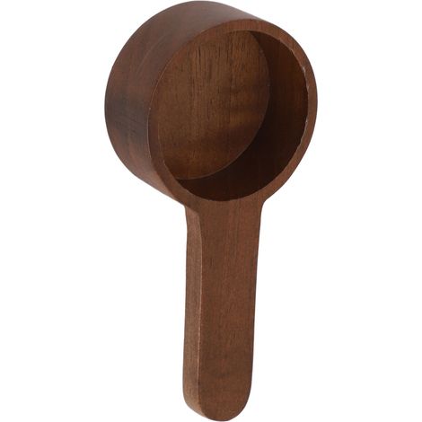 Cuillère doseuse à café en bois de noyer noir, précise et multifonctionnelle, résistante pour cuisine et maison, cuillère à expresso élégante, accessoire durable de qualité. (1/5)