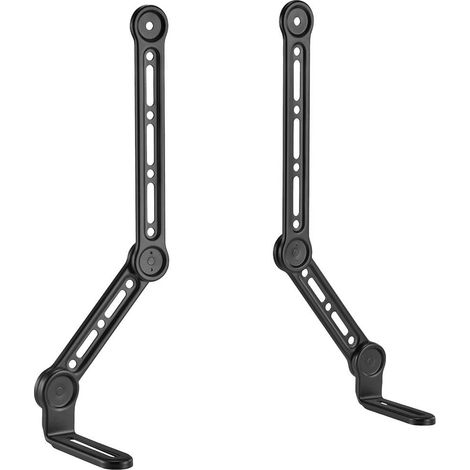 My Wall HZ32-1L Support pour barre de son inclinable, mobile noir 1 pc(s) (1/4)
