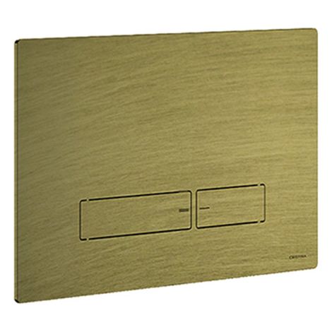 Plaque de commande pour wc suspendu vieux bronze mat - CRISTINA ONDYNA AC10093