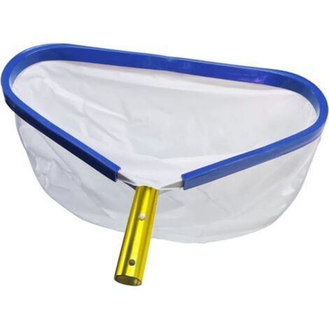 Dispositif d'aspiration pour piscine, épuisette de nettoyage de piscine, filet de récupération pour aquarium (bleu) (1/5)