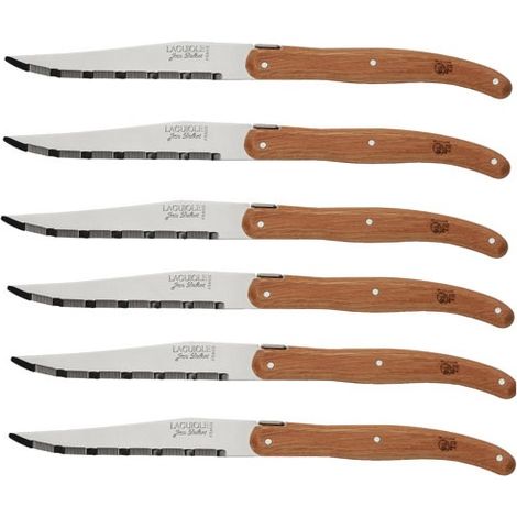 set di 6 coltelli da bistecca - L0060011PEF175 - Jean Dubost