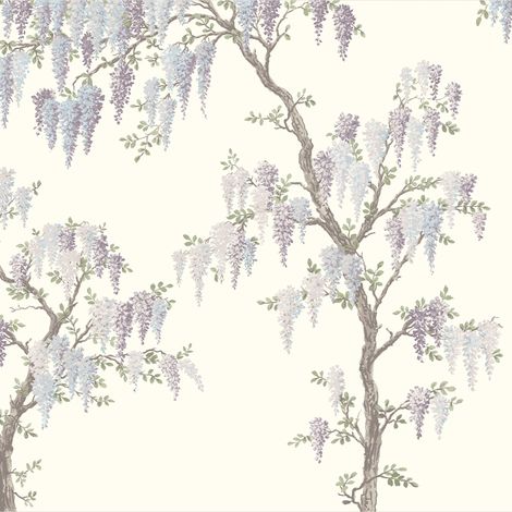 Laura Ashley Wisteria Garden Fototapete 300x280cm (1/5)