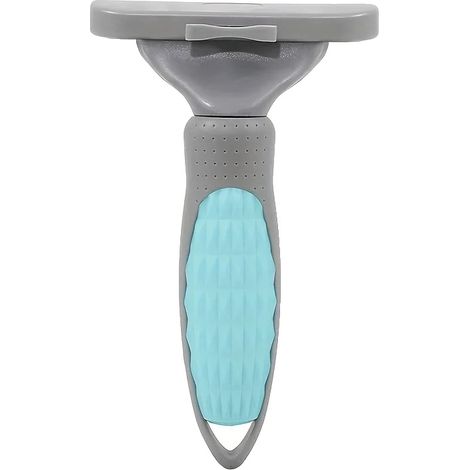 Haustierpflegekamm, ergonomischer Griff, entfernt effektiv Verfilzungen, Blau, S-160x5.5CM-a (1/2)