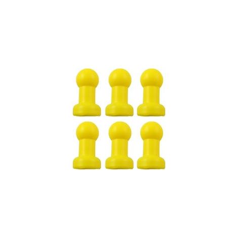 Lot de 6 embouts de poteau en acier pour trampoline, diamètre 25 mm, capuchons de protection en plastique pour balles, filet supérieur en forme de G, boîtier de protection pour cadre de lit en fCrezu