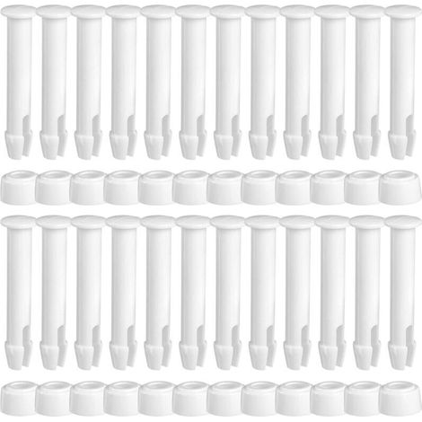 Intex Piscine Lot de 24 broches pour piscine à cadre et piscine ronde 5,5 cm (1/3)